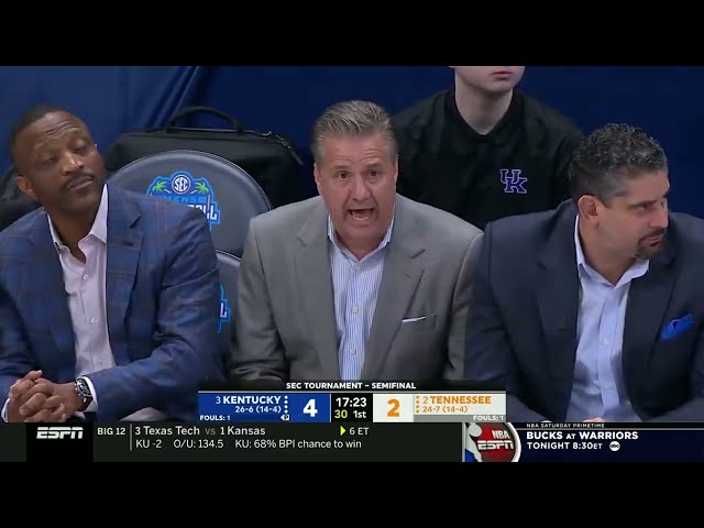 Live Updates: Kentucky Vs. Tennessee In Sec Basketball Tournament