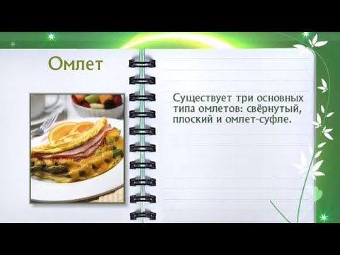 Кулинарная энциклопедия - Омлет - UC7XBjhXnmmXFsxmnys9PmDQ