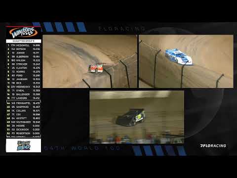 LIVE: World 100 Friday Prelims at Eldora Speedway - dirt track racing video image