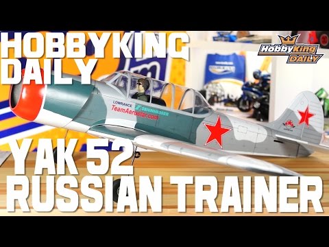 Yak 52 Russian Trainer - HobbyKing Daily - UCkNMDHVq-_6aJEh2uRBbRmw