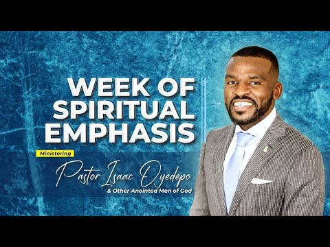 Week of Spiritual Emphasis   Day 1  06-01-2022  Winners Chapel Maryland