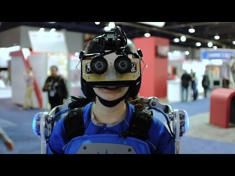 This exoskeleton makes you feel 40 years older — CES 2016 - UCddiUEpeqJcYeBxX1IVBKvQ