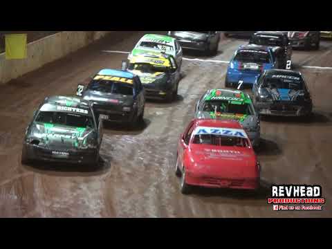 Junior Sedans QLD Title - Final - Maryborough Speedway - 18/6/2022 - dirt track racing video image