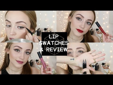 EM COSMETICS | First Impressions/ Review/ Lip Swatches/ Demo - UC8v4vz_n2rys6Yxpj8LuOBA