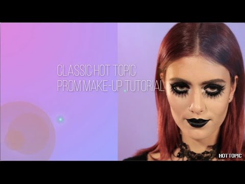 Classic Hot Topic Make-up Tutorial - UCTEq5A8x1dZwt5SEYEN58Uw