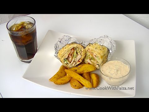 CHICKEN GYRO *COOK WITH FAIZA* - UCR9WXUxcp0bR9OWi5ersIHw