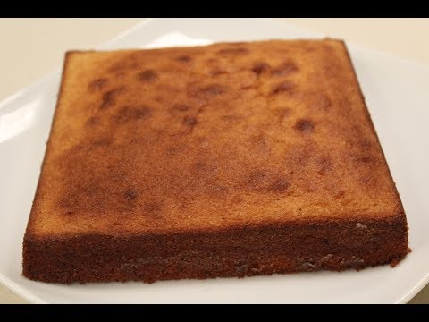 Vanilla Cake Sponge | Cakes & Desserts | Sanjeev Kapoor Khazana - UCmoX4QULJ9MB00xW4coMiOw