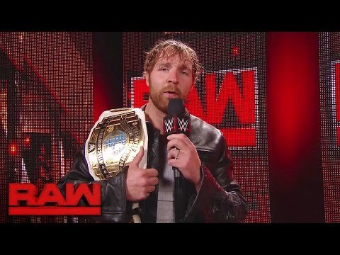 Dean Ambrose gets the scoop backstage: Raw, May 1, 2017 - UCJ5v_MCY6GNUBTO8-D3XoAg