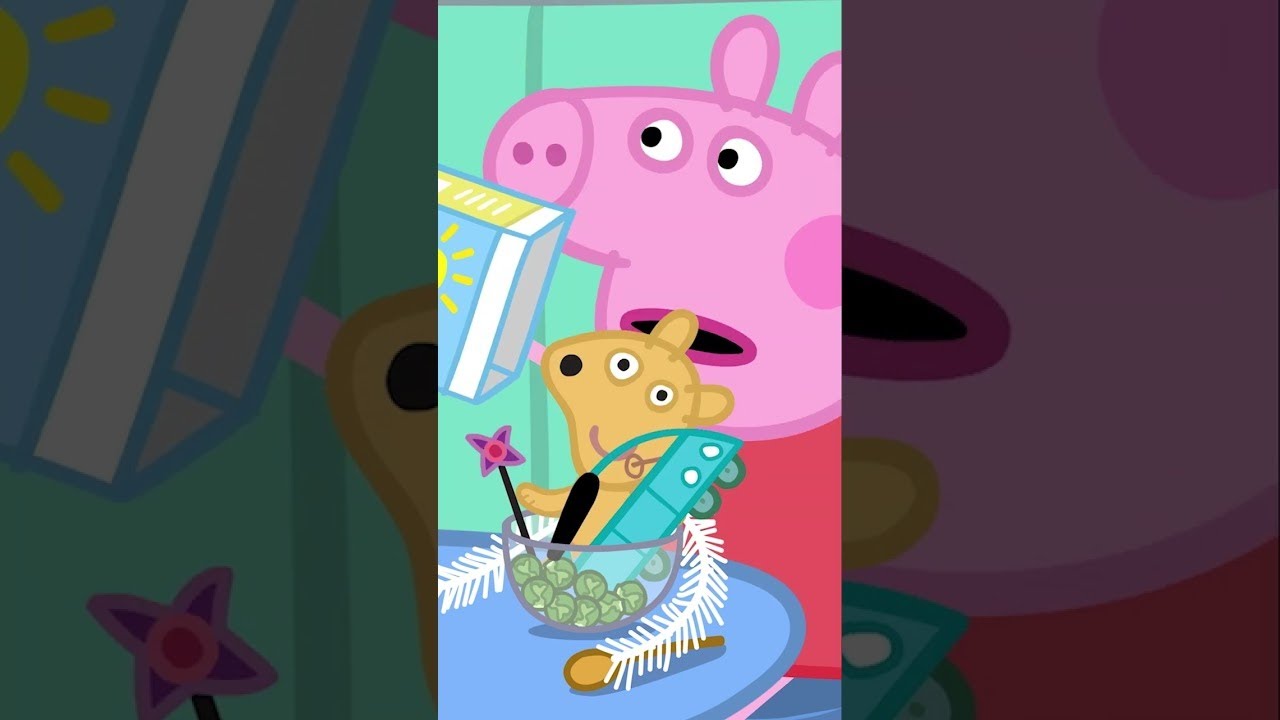 Who Put That in Peppa’s Cereal? #shorts #peppapig