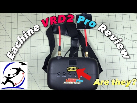 Eachine VR D2 Pro Goggles Review.  Are they an upgrade? Pros and Cons - UCzuKp01-3GrlkohHo664aoA