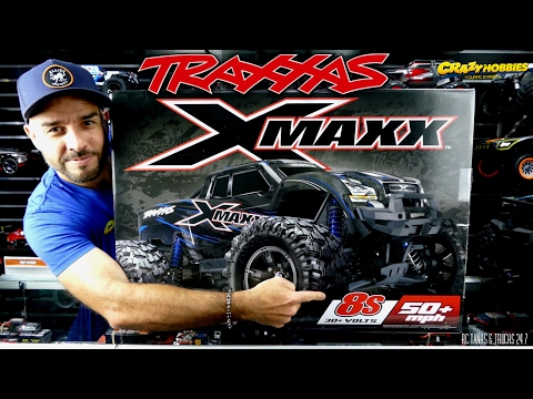 Exclusive First Look - TRAXXAS X-MAXX 8S - Unboxing, In-Depth Look & Comparison - UC1JRbSw-V1TgKF6JPovFfpA