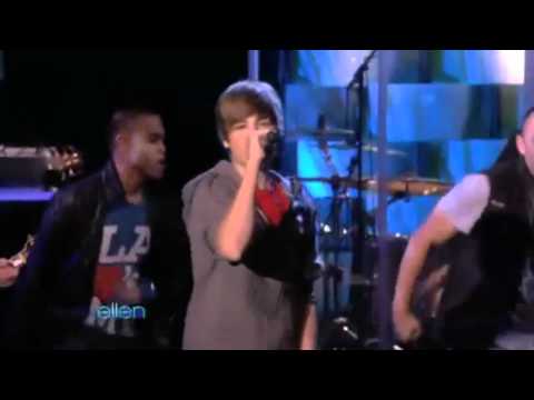 Justin Bieber - U Smile and Baby Live on Ellen Show
