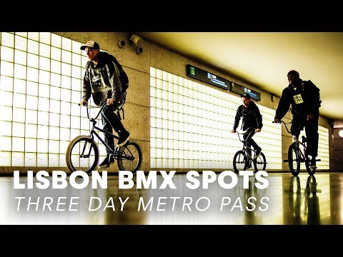 3 BMX Bikes, 3 Riders, 3 Day Metro Pass in Lisbon. - UCXqlds5f7B2OOs9vQuevl4A