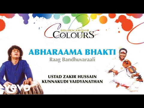 Abharaama Bhakti - Golden Krithis Colours | Ustad Zakir Hussain | Official Version - UC3MLnJtqc_phABBriLRhtgQ