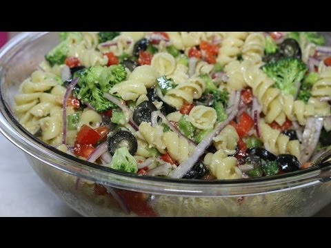 Easy Pasta Salad - UCdZSroWwiRMMQQ0CwF5eXYA