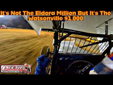 Its Not The Eldora Million But Its The Watsonville $1,000 ONBOARD Chase Johnson Ocean Speedway - dirt track racing video image