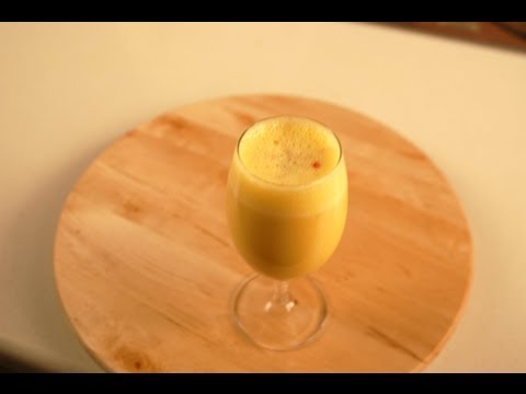 Mango and Banana Milk Shake | Chef Harpal Sokhi - UCmoX4QULJ9MB00xW4coMiOw