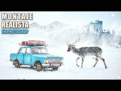 Realistic Snow <b>Photoshop </b>Manipulation Texture video tutorial