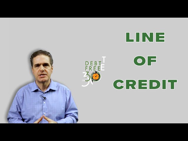What Does a Line of Credit Mean?