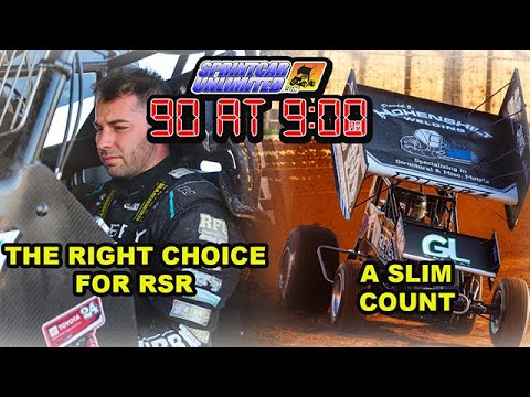 SprintCarUnlimited 90 at 9 for Monday, July 28th: RSR makes the right choice in picking Sanders - dirt track racing video image