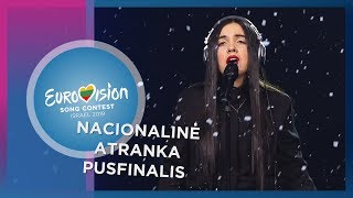 Migloko – „Rožės“ - Nacionalinė Eurovizijos atranka | Pusfinalis