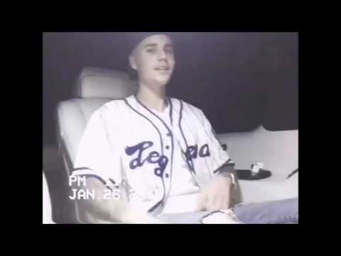 Justin Bieber dancing and singing to "Been You " in the car
