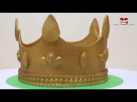 How to make a Crown with fondant