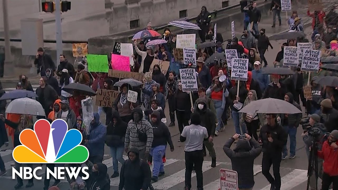 WATCH: Tyre Nichols video release sparks protests across U.S.