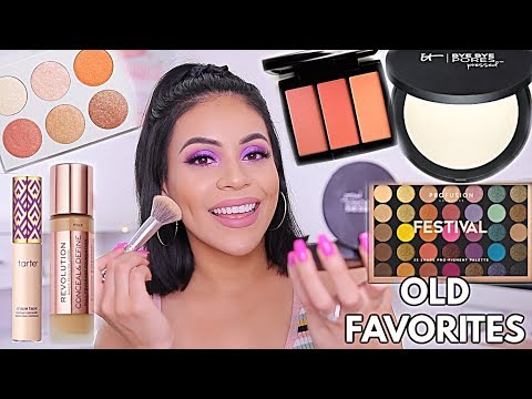 FULL FACE OF NOTHING NEW.. TESTING OLD FAVORITES! DO I STILL LOVE THESE? | JuicyJas - UCqTR5f7YkGro3cPv23SqcqQ