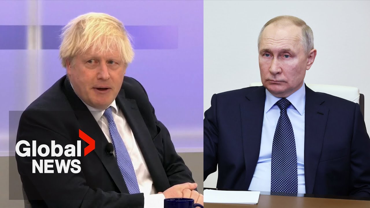 "He wants to spook us": Boris Johnson balks at Putin’s missile threat, urges more aid for Ukraine