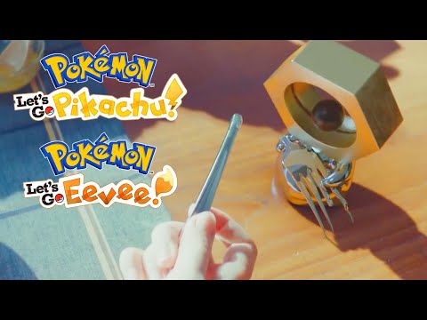 Pokemon Let's Go, Pikachu/Eevee - Rare Footage Of Meltan in the Wild Trailer - UCUnRn1f78foyP26XGkRfWsA