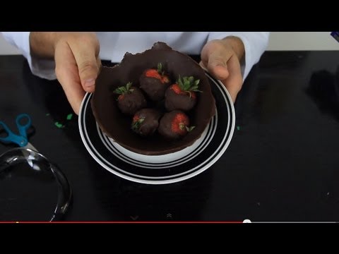 How to Make Chocolate Bowls - Hacking Kitchen - UCe_vXdMrHHseZ_esYUskSBw