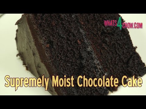 Moist Chocolate Cake Recipe - How to Make the Best Chocolate Cake!