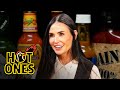 Demi Moore Celebrates Her Birthday While Eating Spicy Wings  Hot Ones