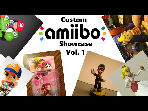 Custom Amiibo Showcase Vol. 1 - UC715SCKfdFqUiuD234it8Eg