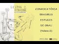 Image of the cover of the video;Fes la teua sol·licitud Erasmus Estudis de Grau curs 2023-2024