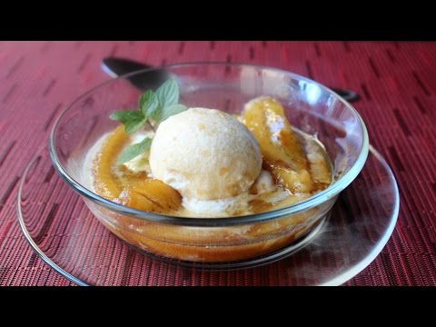 Bananas Foster Recipe - Caramelized Banana Flambe - UCRIZtPl9nb9RiXc9btSTQNw