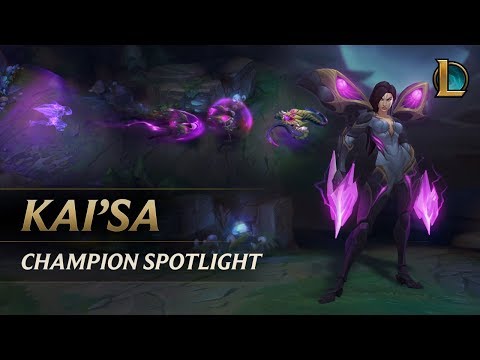 Kai’Sa Champion Spotlight | Gameplay - League of Legends - UC2t5bjwHdUX4vM2g8TRDq5g