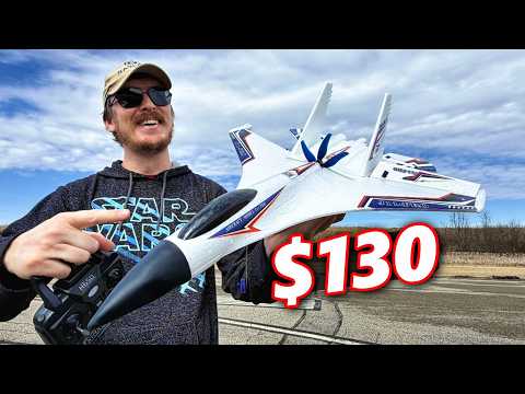 BIG $130 RC Jet RTF For Beginners Easy To Fly - Impossible  To Break