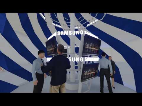 Samsung booth, road show