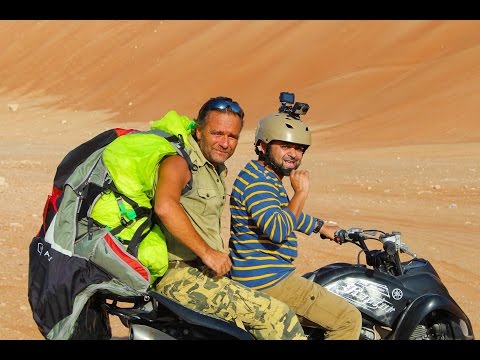 Yamaha Raptor 700 Following a Paraglider in Desert - UCsFctXdFnbeoKpLefdEloEQ