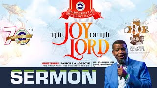 Pastor E A Adeboye Sermon Rccg Special Holy Ghost Service Day