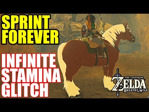 HORSE STAMINA GLITCH  - Sprint FOREVER on Horseback - Zelda Breath of the Wild Tips & Tricks - UCwtnZUOk44DCCFFT6QG6LdA