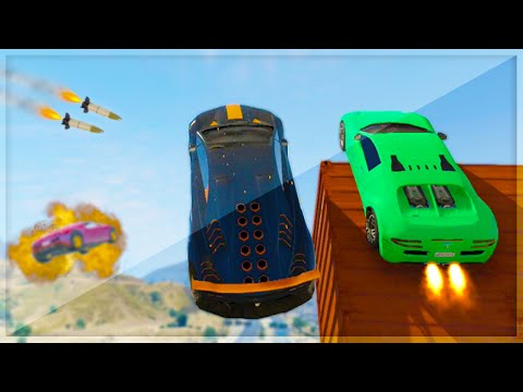 Insane Battle Ramp Race (GTA 5 Funny Moments) - UCfLuMSIDmeWRYpuCQL0OJ6A