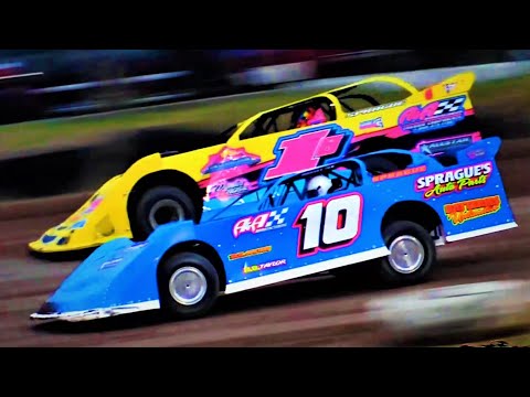 6-25-22 Late Model Feature Thunderbird Raceway - dirt track racing video image