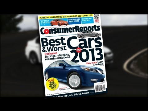 Consumer Reports 2013 Top Picks - Cars | Consumer Reports - UCOClvgLYa7g75eIaTdwj_vg