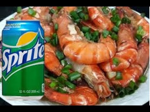 HOW TO COOK SHRIMP WITH SPRITE RECIPE? / Cooking Tutorial : Food Trip