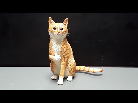 1/6 Thumb Up Cat by JXK resin figure figurine JXK112 premium designer art toy
