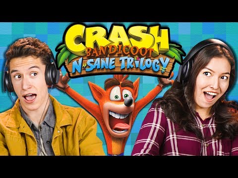 HARDEST GAME EVER?! | Crash Bandicoot N Sane Trilogy (React: Gaming) - UCHEf6T_gVq4tlW5i91ESiWg