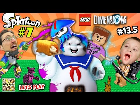 Lets Play SPLATOON Part 7 & LEGO Dimensions #13.5:  Splatter Master & Double Ghostbusters Boss Fight - UCC-RHF_77zQdKcA75hr5oTQ